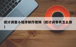鄄城统计调查小程序制作视频（统计调查表怎么做）